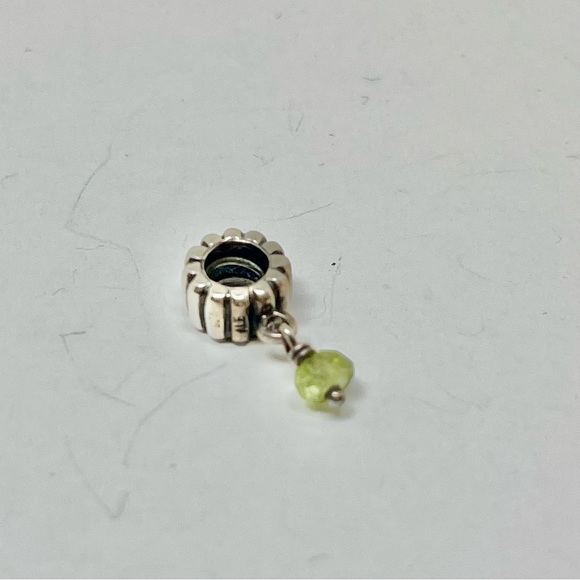 Retired Authentic Pandora August Birthstone dangle charm - Picture 8 of 10